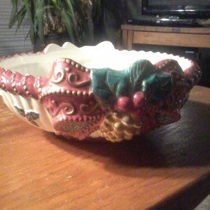 Claire Burke Christmas Bowl